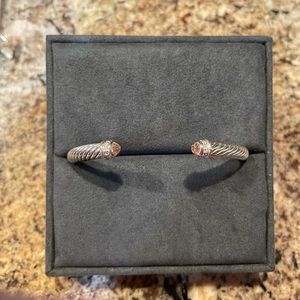 David Yurman 5mm Cable Classic with diamonds